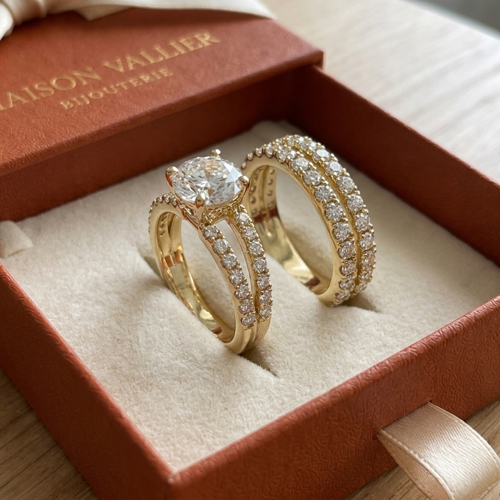 Eeuwige ringenset Radiance | Goud