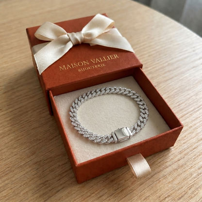 Brede Cubaanse armband | Goud